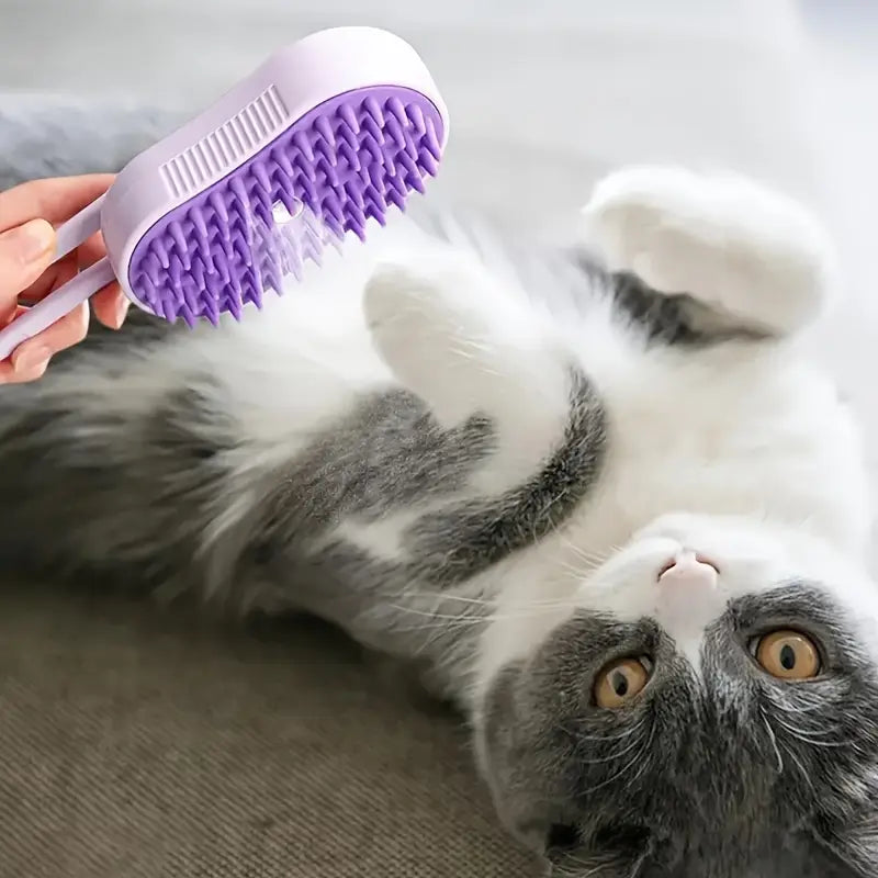 3-in-1 Steam Pet Brush