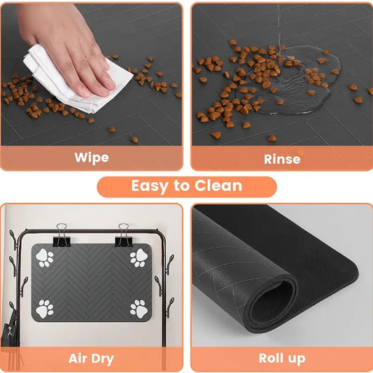 Fast-Drying Pet Feeding Mat