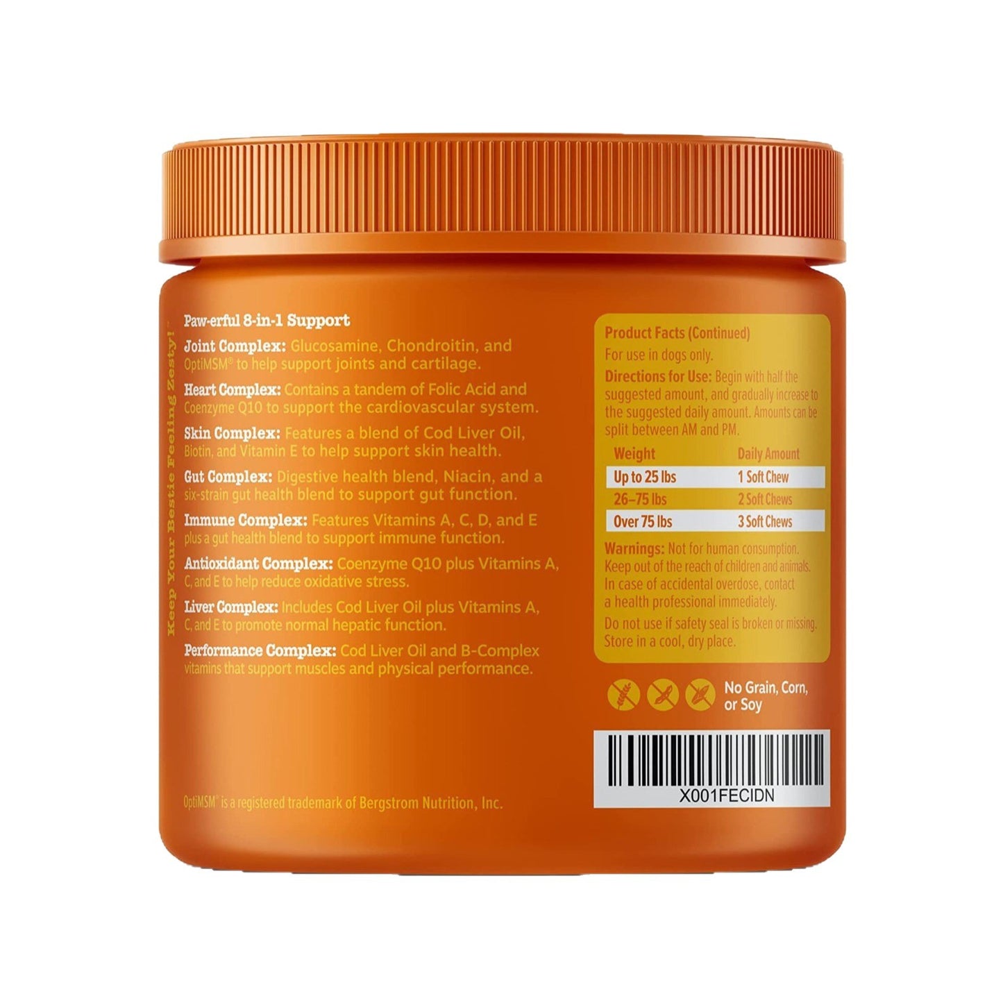 pet vitamin granules
