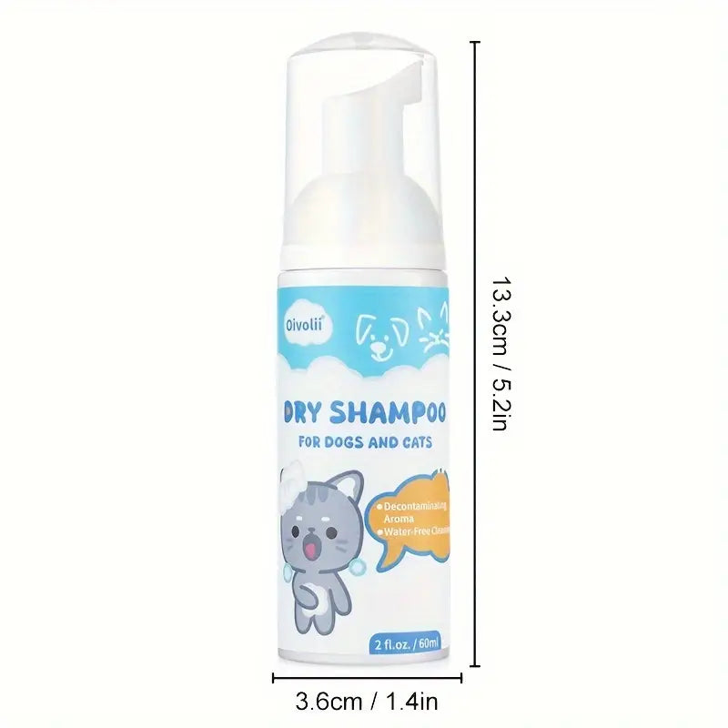 Pet Dry Cleaning Spray & No-Wash Shampoo