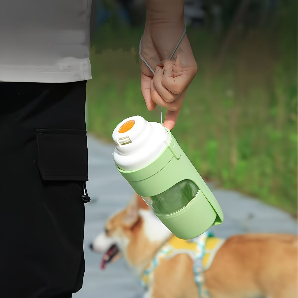 Vita Paws Portable Dog Water Bottle Leak-Proof Pet Water Dispenser for Walks, Travel & Outdoor Adventures