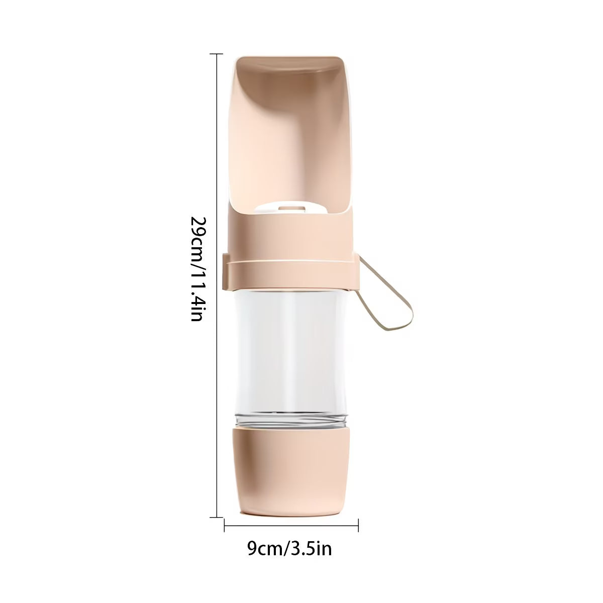 Vita Paws Portable Dog Water Bottle Leak-Proof Pet Water Dispenser for Walks, Travel & Outdoor Adventures