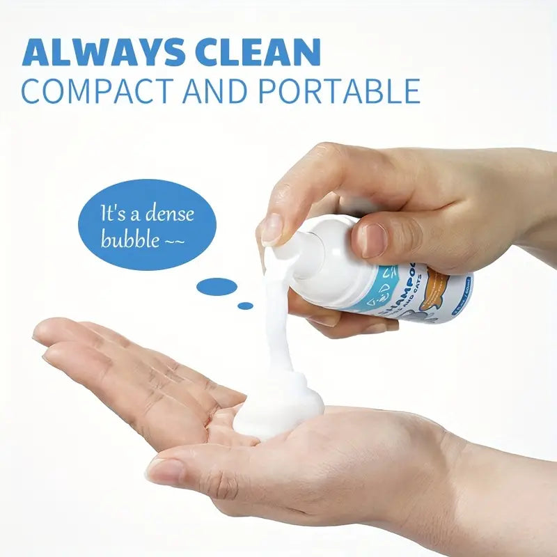 Pet Dry Cleaning Spray & No-Wash Shampoo