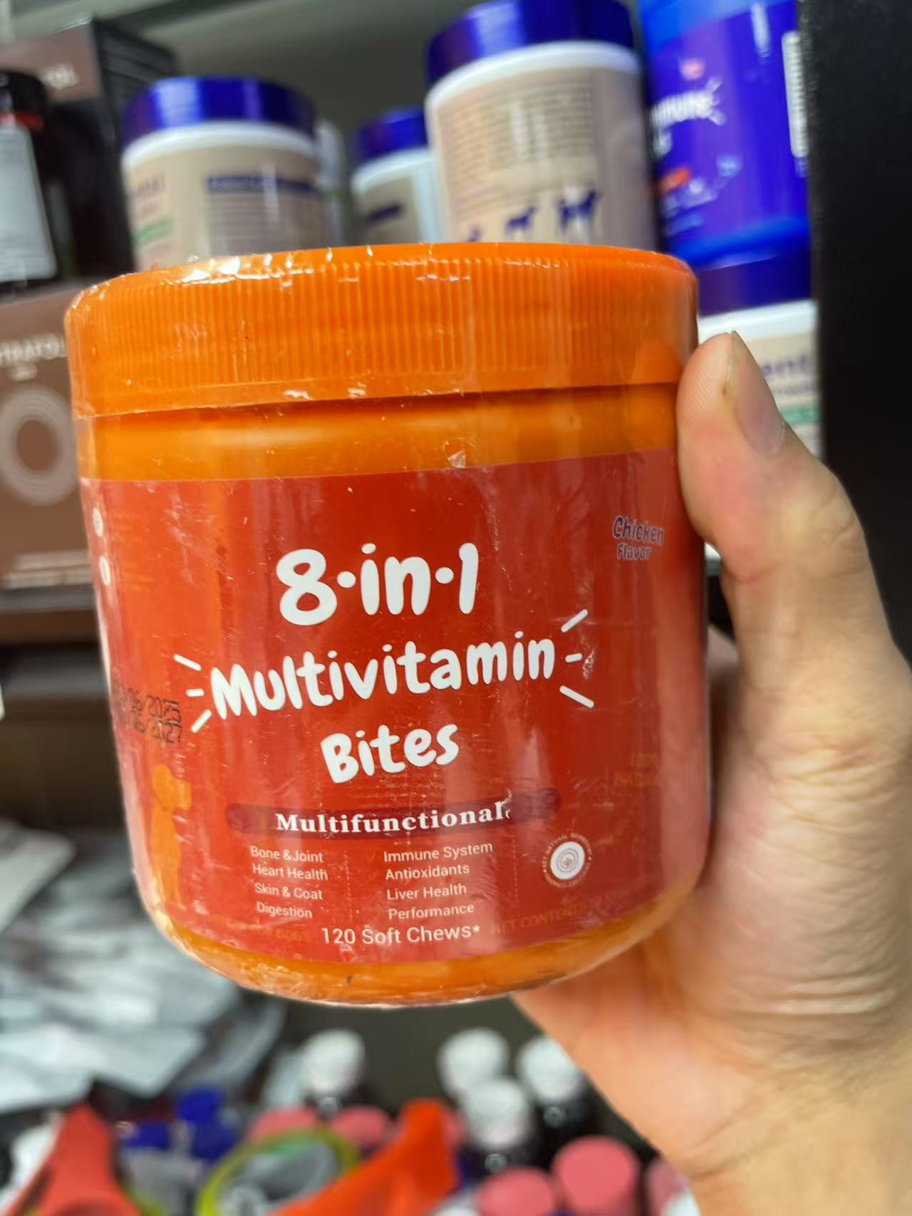 pet vitamin granules