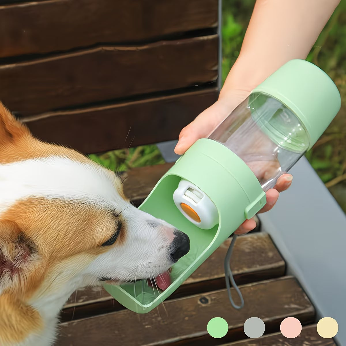 Vita Paws Portable Dog Water Bottle Leak-Proof Pet Water Dispenser for Walks, Travel & Outdoor Adventures