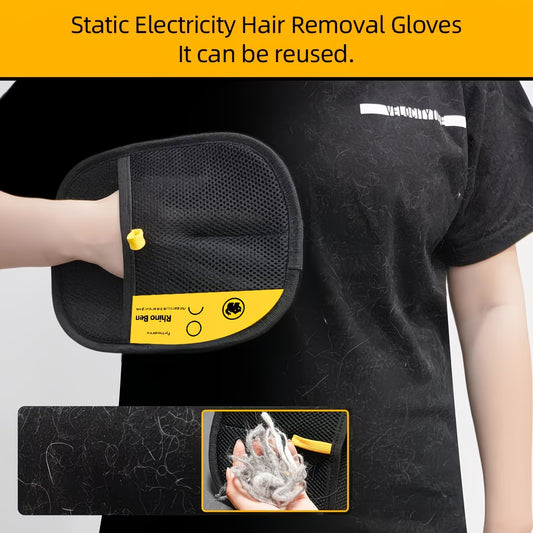 Vita Paws Pet Deshedding Gloves – 2 Piece Set Dual-Directional Grooming Gloves for Cats & Dogs