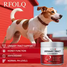 Vita Paws Cranberry Support for Dogs Urinary Tract & Bladder Health Formula. 100 CHEWABLES