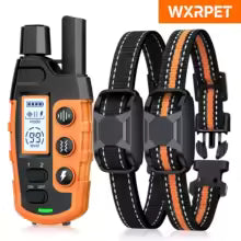 3300FT Waterproof Electric Dog Training Collar – Remote Control Shock & Vibration Trainer for Dogs 2.5kg–55kg
