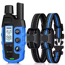 3300FT Waterproof Electric Dog Training Collar – Remote Control Shock & Vibration Trainer for Dogs 2.5kg–55kg