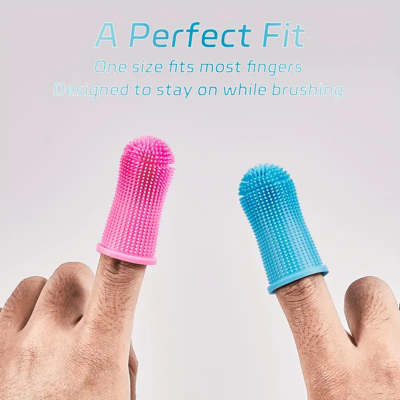 Super Soft Silicone Pet Finger Toothbrush