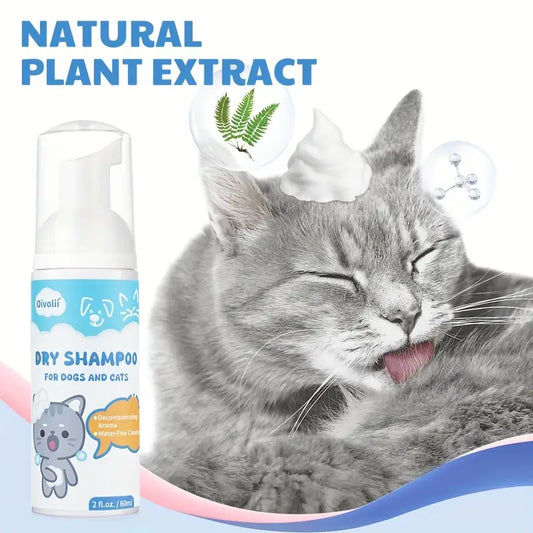 Pet Dry Cleaning Spray & No-Wash Shampoo