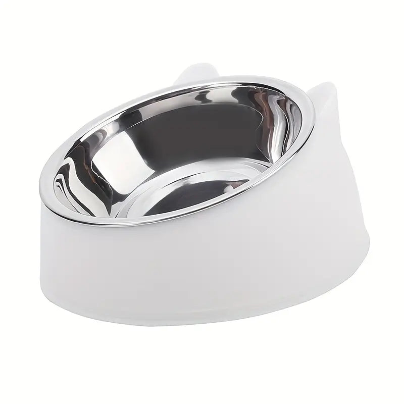 Elevated Stainless Steel Cat Bowl