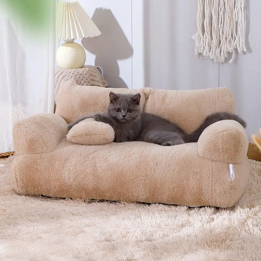 Gray Cat Sofa Bed