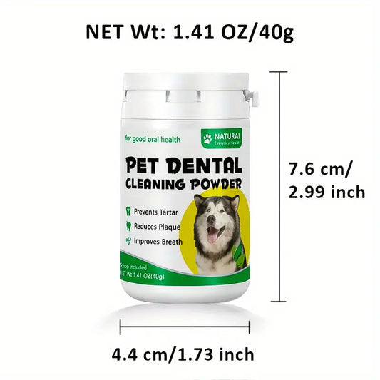 Natural Pet Dental Cleaning Powder