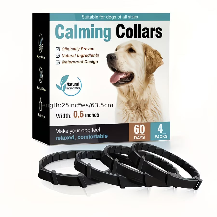 Vita Paws Dog Calming Pheromone Collar Adjustable Anxiety & Stress Relief Collar for Dogs