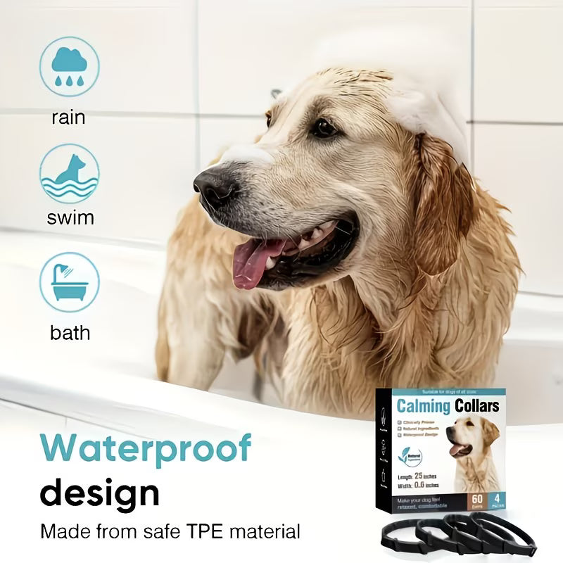 Vita Paws Dog Calming Pheromone Collar Adjustable Anxiety & Stress Relief Collar for Dogs